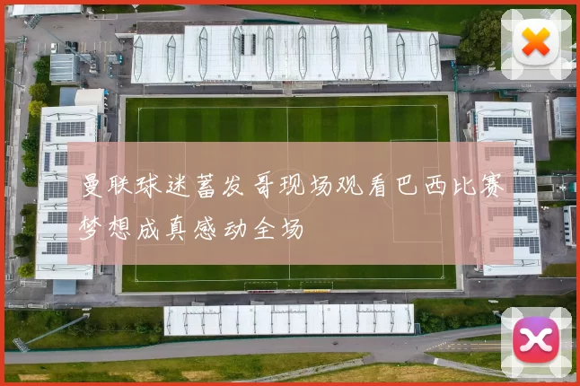 曼联球迷蓄发哥现场观看巴西比赛梦想成真感动全场