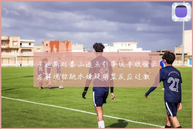 卡迪斯对泰山造点引争议李欣徐云龙解说称跳水嫌疑明显反应过激