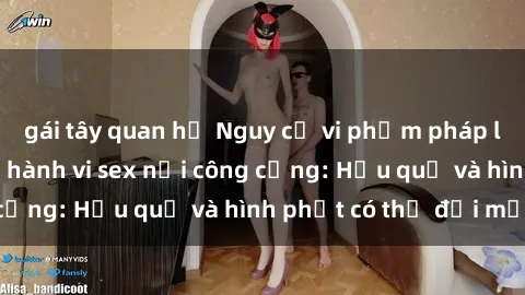 gái tây quan hệ Nguy cơ vi phạm pháp luật khi thực hiện hành vi sex nơi công cộng: Hậu quả và hình phạt có thể đối mặt